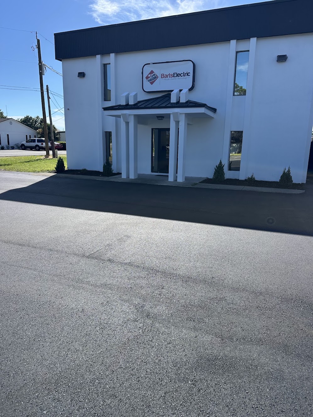 New asphalt overlay provides a clean, fresh look to the whole property